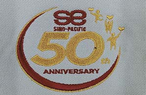 ตัวอย่างงานปักคอมพิวเตอร์ เสื้อโปโลพนักงาน แบบที่ 21 - Toffy Boutique