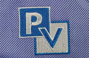 ตัวอย่างงานปักคอมพิวเตอร์ เสื้อโปโลพนักงาน แบบที่ 25 - Toffy Boutique