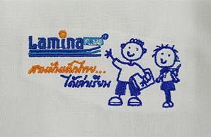 ตัวอย่างงานปักคอมพิวเตอร์ เสื้อโปโลพนักงาน แบบที่ 31 - Toffy Boutique