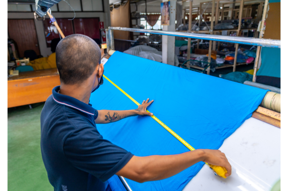 การตรวจสอบผ้า